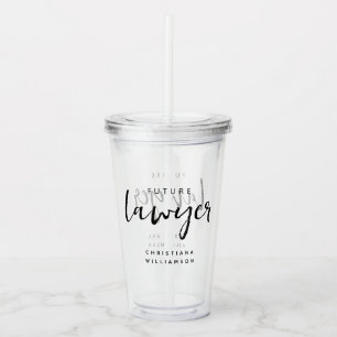 Elegant Future Lawyer Personlig Take Away Mugg