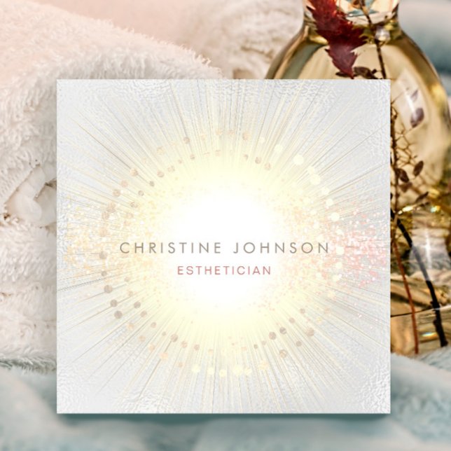 elegant fyrkantigt visitkort (Skapare uppladdad)