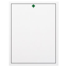 Elegant fyrklöver brevhuvud Stilfullt papper