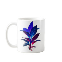 Elegant Galaxy blad-mugg