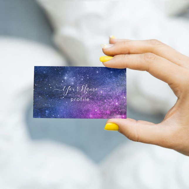 elegant galaxy visitkort (Skapare uppladdad)