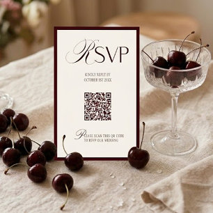 Elegant gammalt pengar Burgundy Elfenben OSA Kort