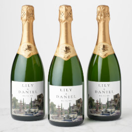 Elegant gammalt pengar herrgård bröllop