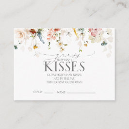 Elegant Garden Flowers Möhippa Game Tilläggskort