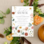 Elegant Garden Flowers Watercolor Möhippa Inbjudningar<br><div class="desc">Vår bästsäljare Zazzle inbjudningskort för möhippa bara har ett nytt trendig! Eleganten Garden Flowers Wildblomme Blommigt Inbjudningskort för möhippan. En söt, modern inbjudan designad att imponera med blommor i mjölkragar i dammblått, rosa, guld, vitt och scarlet. Klassisk elegans med en modern twist, med handskriven kalligrafi och elegant serif-typografi. Vi har...</div>