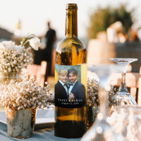 Elegant Gay Bröllopspar Foto