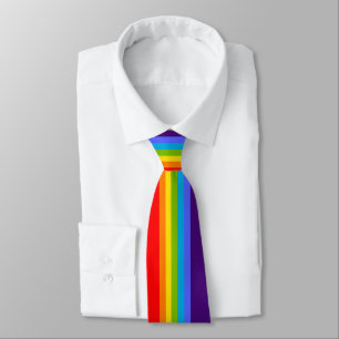 Elegant Gay med enkelt och symmetriskt regn-eget n Slips