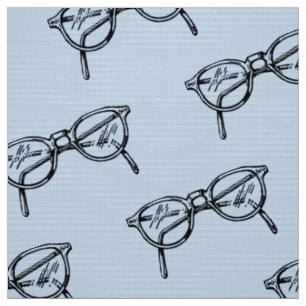 ELEGANT GEEK CHIC ROUND GLASSES MÖNSTER TYG
