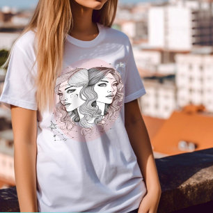 Elegant Gemini T Shirt