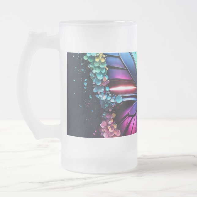 Elegant Genomskinligt glas Mugg (Vänster)