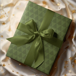 Elegant Geometric Monotone Julgran Helgdag Presentpapper