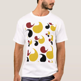 Elegant Geometric Mönster med en modern pekskärm T Shirt