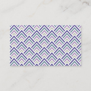 Elegant geometrisk sicksacksparre för lilor och visitkort