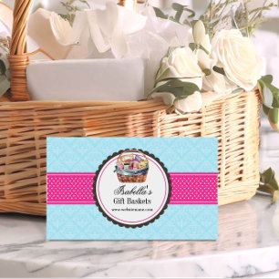 Elegant Gift Basket Visitkort