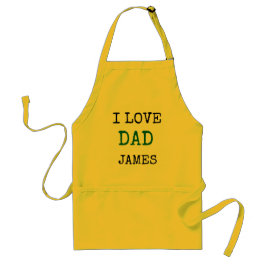 Elegant Gift Father's Apron Förkläde