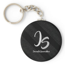 Elegant Gift med att anpassa Silver Monogram