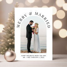 Elegant Gift med och Merry Arch-foto jul