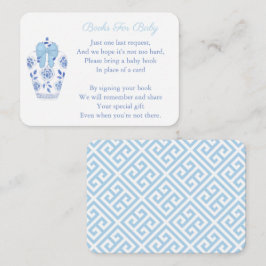 Elegant Ginger Burk Pojke Shower tar en Bok Tilläggskort