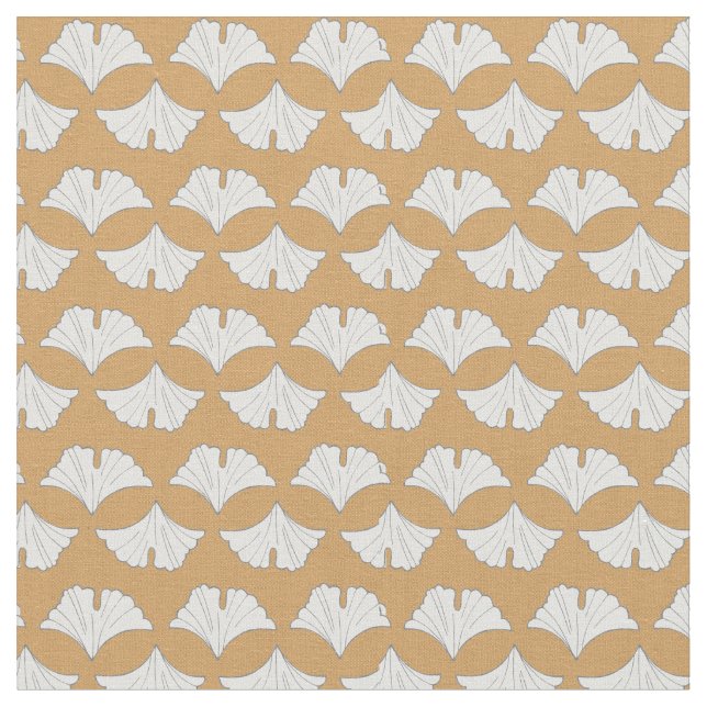 Elegant gingko löv rader med anpassningsbar bakgru tyg (Närbild)