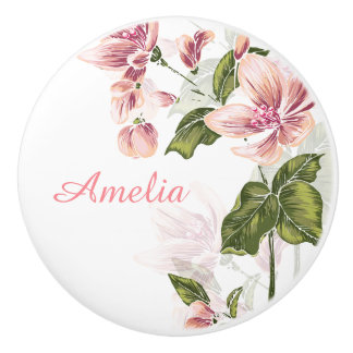 Elegant Girly-Blommigt Knopp