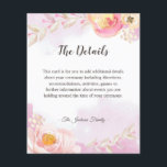 Elegant Girly Rosa Guld Ro Garden Details Flyer<br><div class="desc">Elegant Girly Rosa Guld Ro Garden Details Flyer</div>