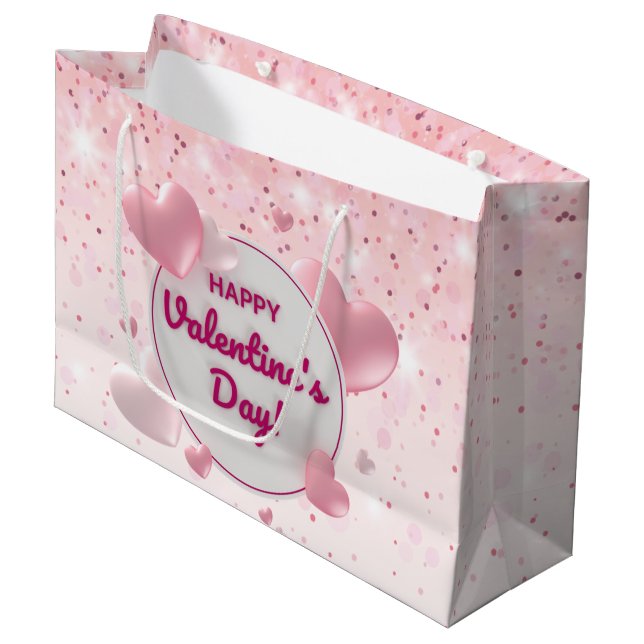 Elegant Glad Alla hjärtans dag (Framsidan Vinklad)