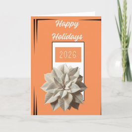 "Elegant Glad helg 2026-kort - Modern minimal