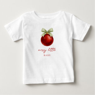 Elegant Glad Liten Jul Söt T Shirt