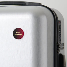 Elegant Glad Thanksgiving Burgundy Gradient Magnet