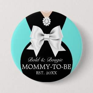 Elegant Glam Aqua Baby & Co Tiffany Baby Shower Knapp