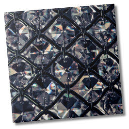 Elegant Glam Geometric Mönster Kakelplatta