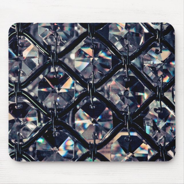 Elegant Glam Geometric Mönster Musmatta (Framsidan)