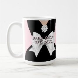 Elegant Glam Rosa Baby & Co Gravid Mamma ska Kaffemugg