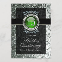 Elegant Glamour Präglad 15-årsjubileum