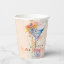 elegant glas vinblommor bröllopsdusch 