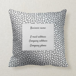 Elegant glasläder kudde