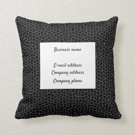 Elegant glasläder kudde