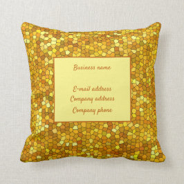 Elegant glasläder kudde