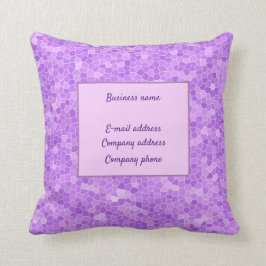 Elegant glasläder kudde