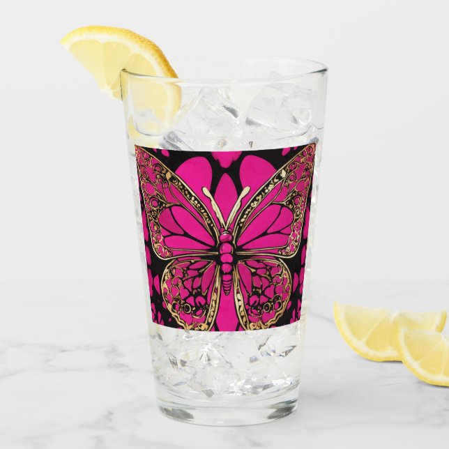 Elegant Glass Kopp - Perfekt för kaffe, te och Het (Framsida Ice)