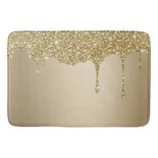 Elegant glitter badmat badrumsmatta