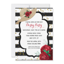 Elegant Glitter Derby Hat Tävla Party