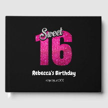 Elegant Glitter Gnistra Sweet 16 Birthday