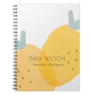 Elegant Glitter Grönt Rosa Aqua Shiny Shimmer Plan Anteckningsbok