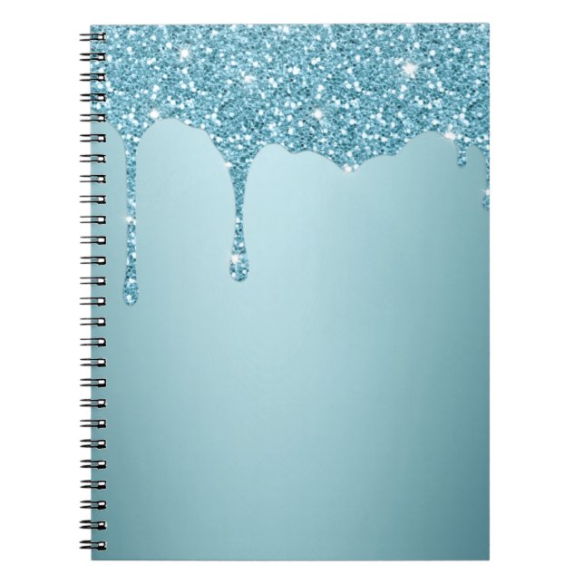 Elegant Glitter iPad Air Cover Anteckningsbok (Framsidan)