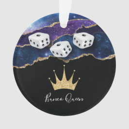 Elegant Glitter Krona Bunco Queen