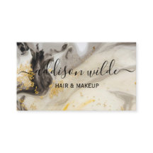 Elegant Glitter Marble Modern Chic