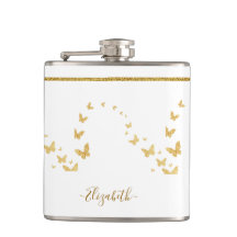 Elegant Glitter Monogram Namn