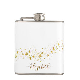 Elegant Glitter Monogram Namn Fickplunta