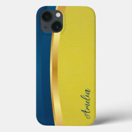 Elegant Glitter monogrammat Namn